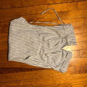 American Eagle super high waisted paperbag pants